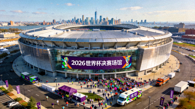 纽约新泽西大都会体育场外部全景 - 2026世界杯决赛场馆